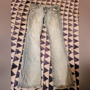 Women's boot cut, Blue jeans